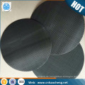 12 * 64 mesh schwarz drahtgeflecht disc kunststoff recycling schwarz draht tuch stoff